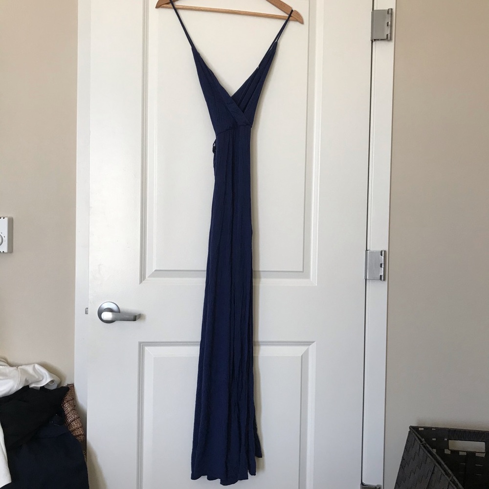navy blue Lulu gown.